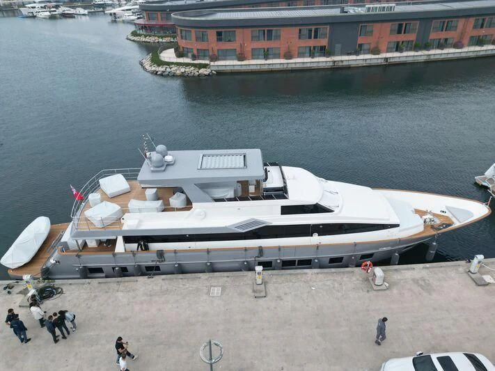 a boat on the water aboard NEWAL Yacht for Sale