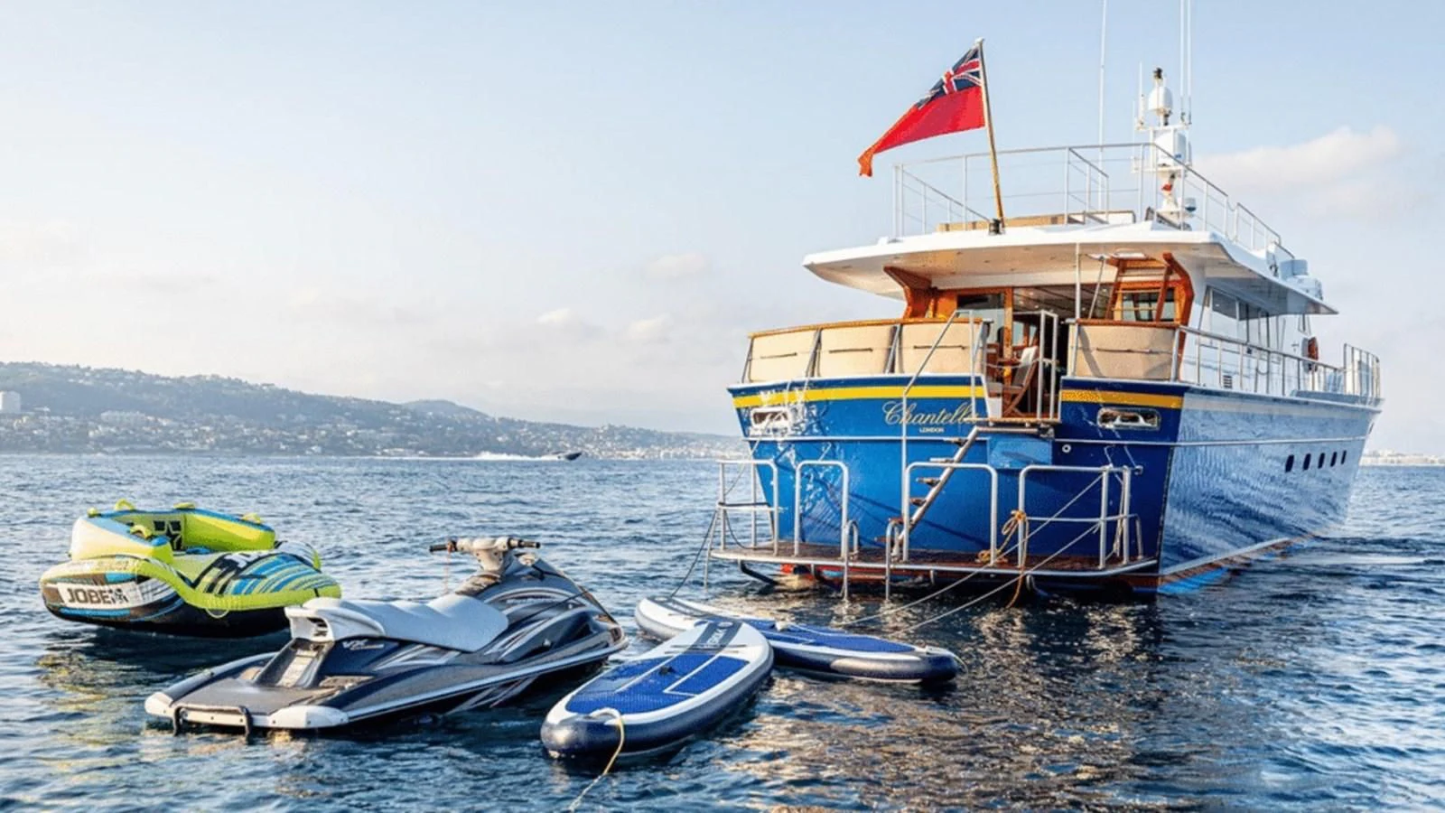 boats on the water aboard CHANTELLA Yacht for Sale