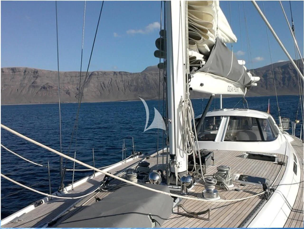 a sailboat on the water aboard OCEAN PHOENIX Yacht for Sale