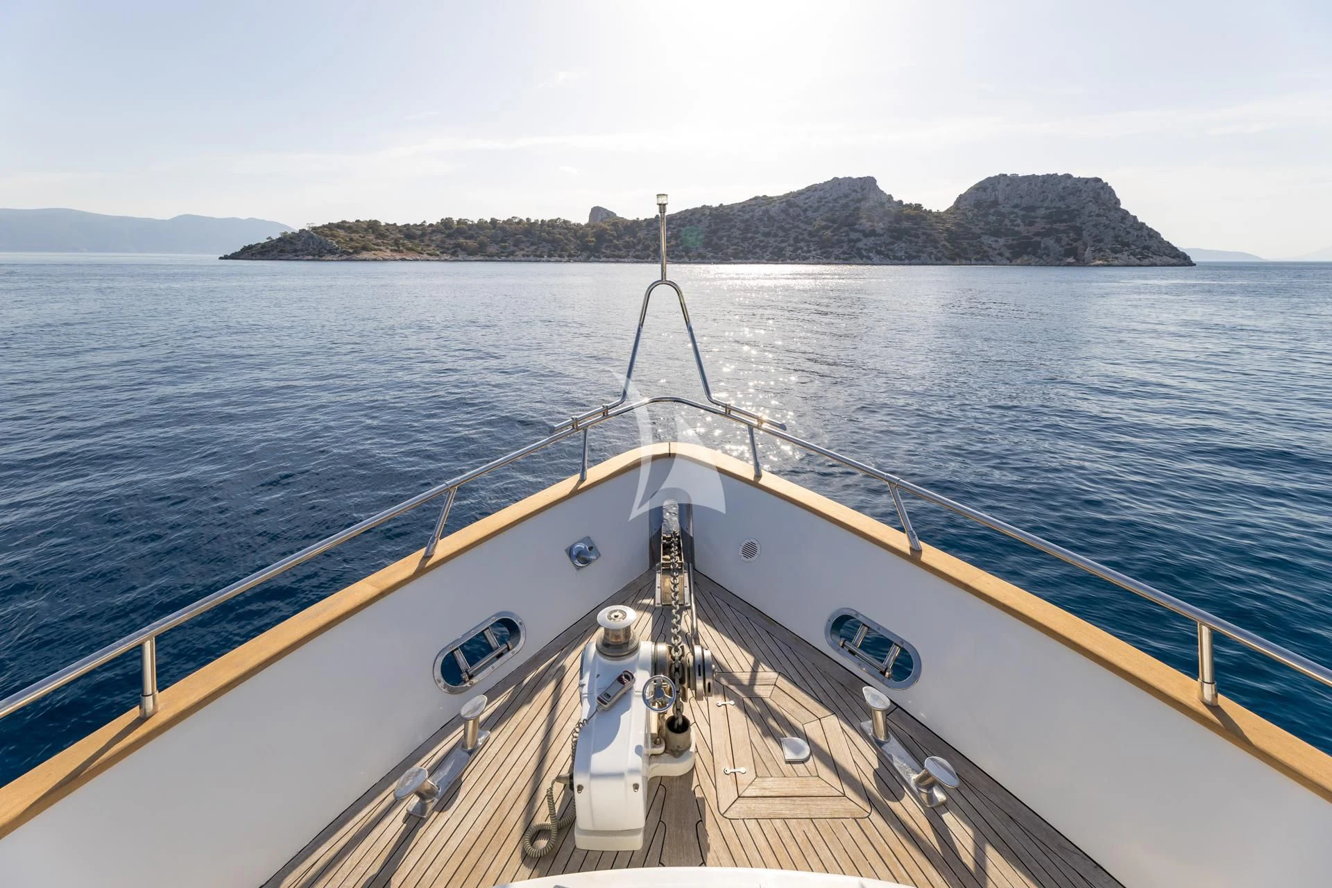 a boat on the water aboard COOKIE Yacht for Charter