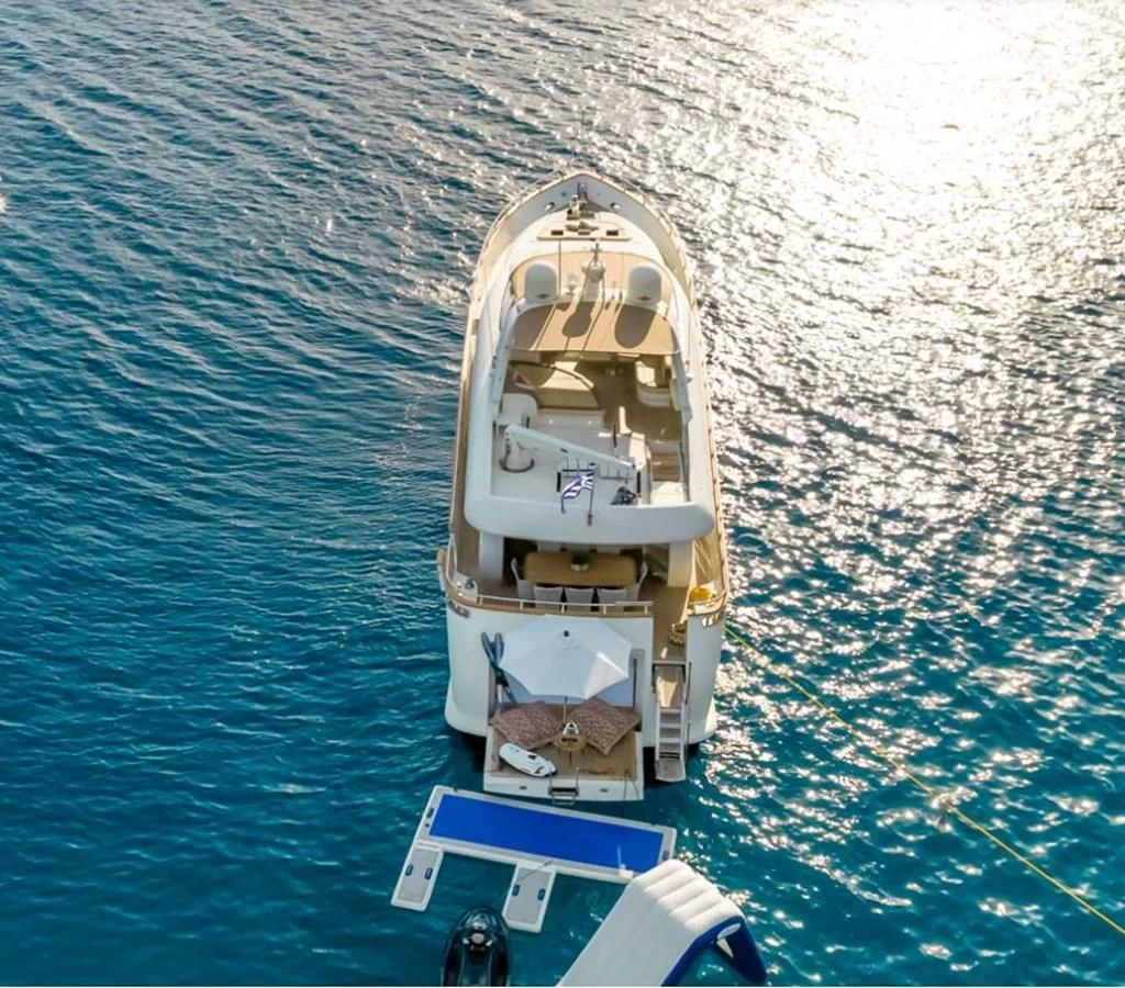 a ship in the water aboard COOKIE Yacht for Charter