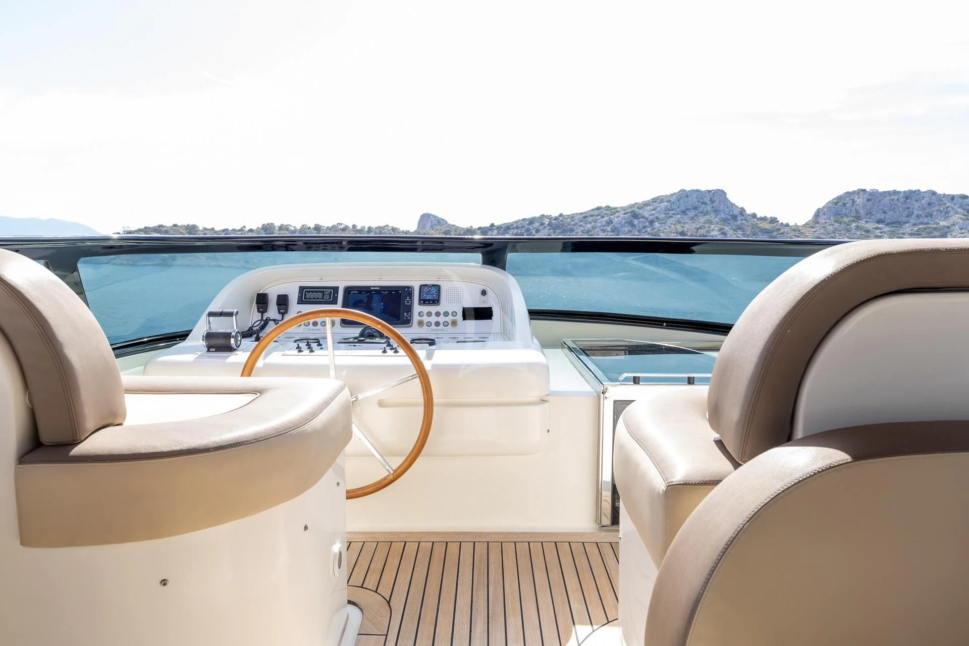 a boat with a bicycle on the front aboard COOKIE Yacht for Charter