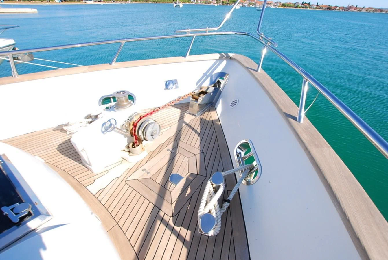 a boat on the water aboard COOKIE Yacht for Charter