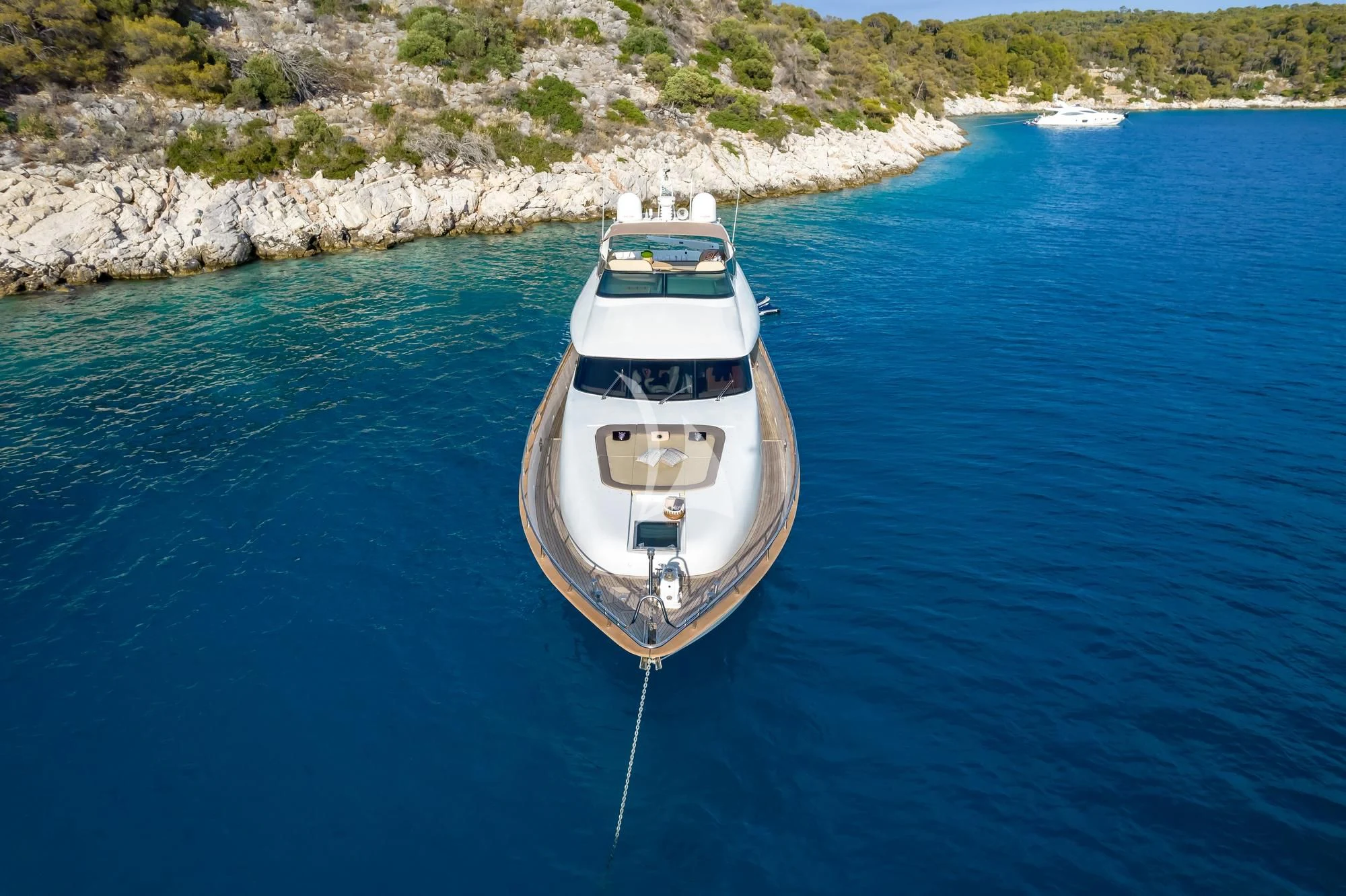 a boat on the water aboard COOKIE Yacht for Charter