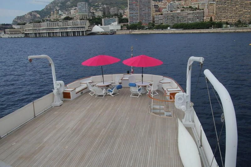a boat on the water aboard SEAGULL OF CAYMAN Yacht for Sale