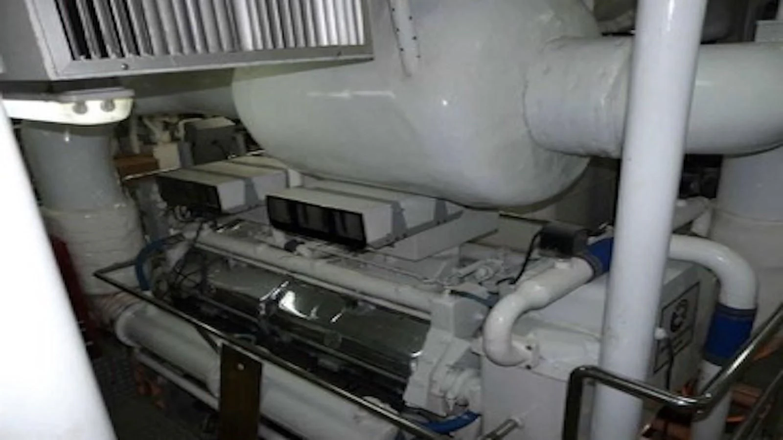 a close-up of a machine aboard SEAGULL OF CAYMAN Yacht for Sale