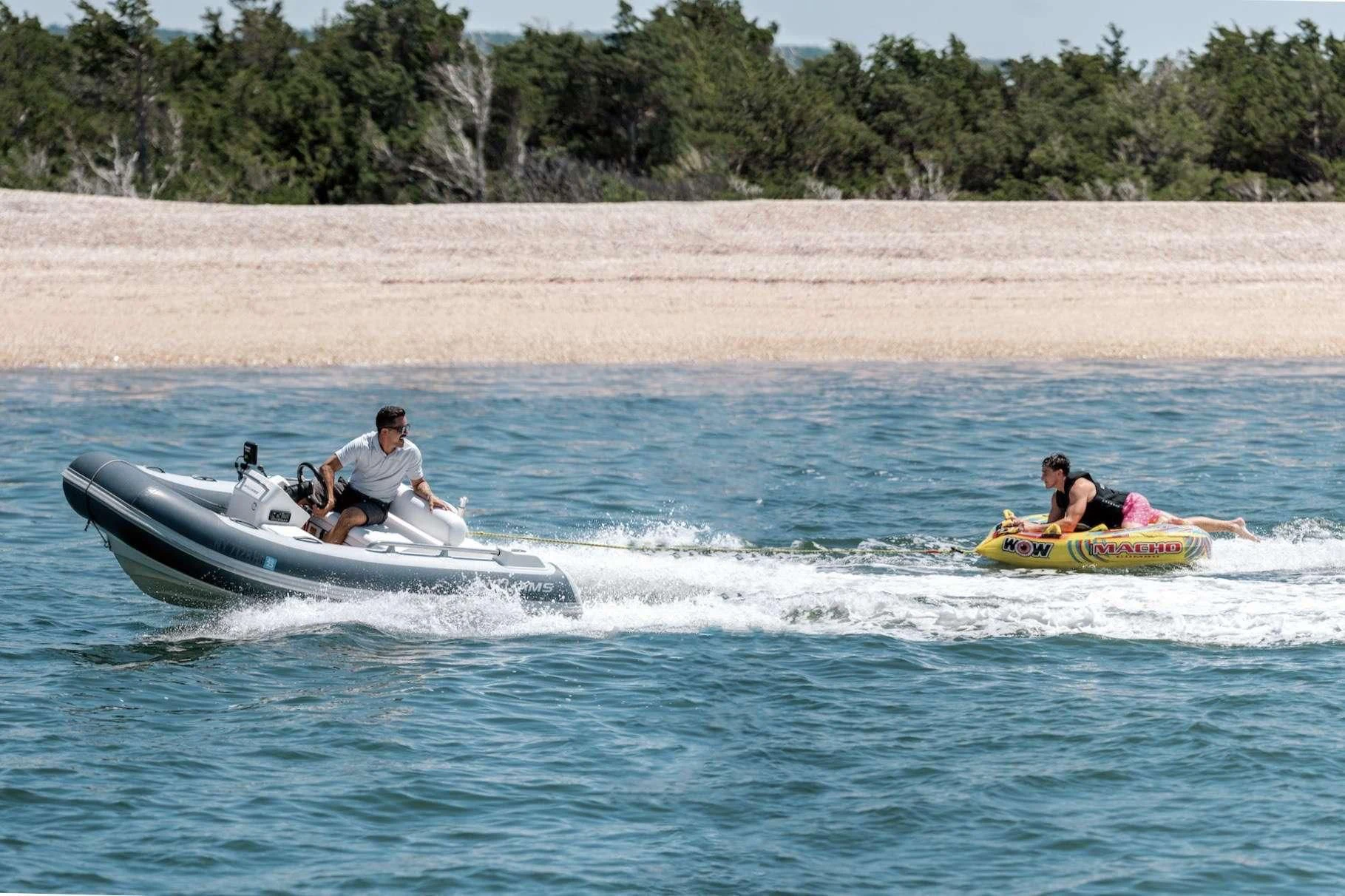 a group of people on a boat aboard MAVE Yacht for Sale