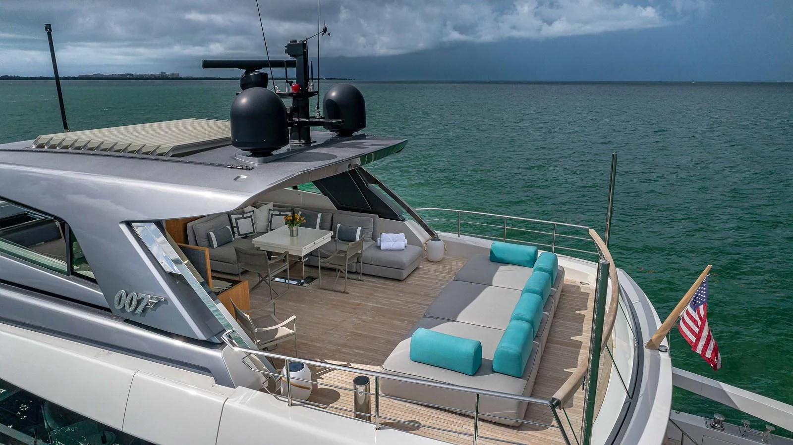 a boat on the water aboard MAVE Yacht for Sale