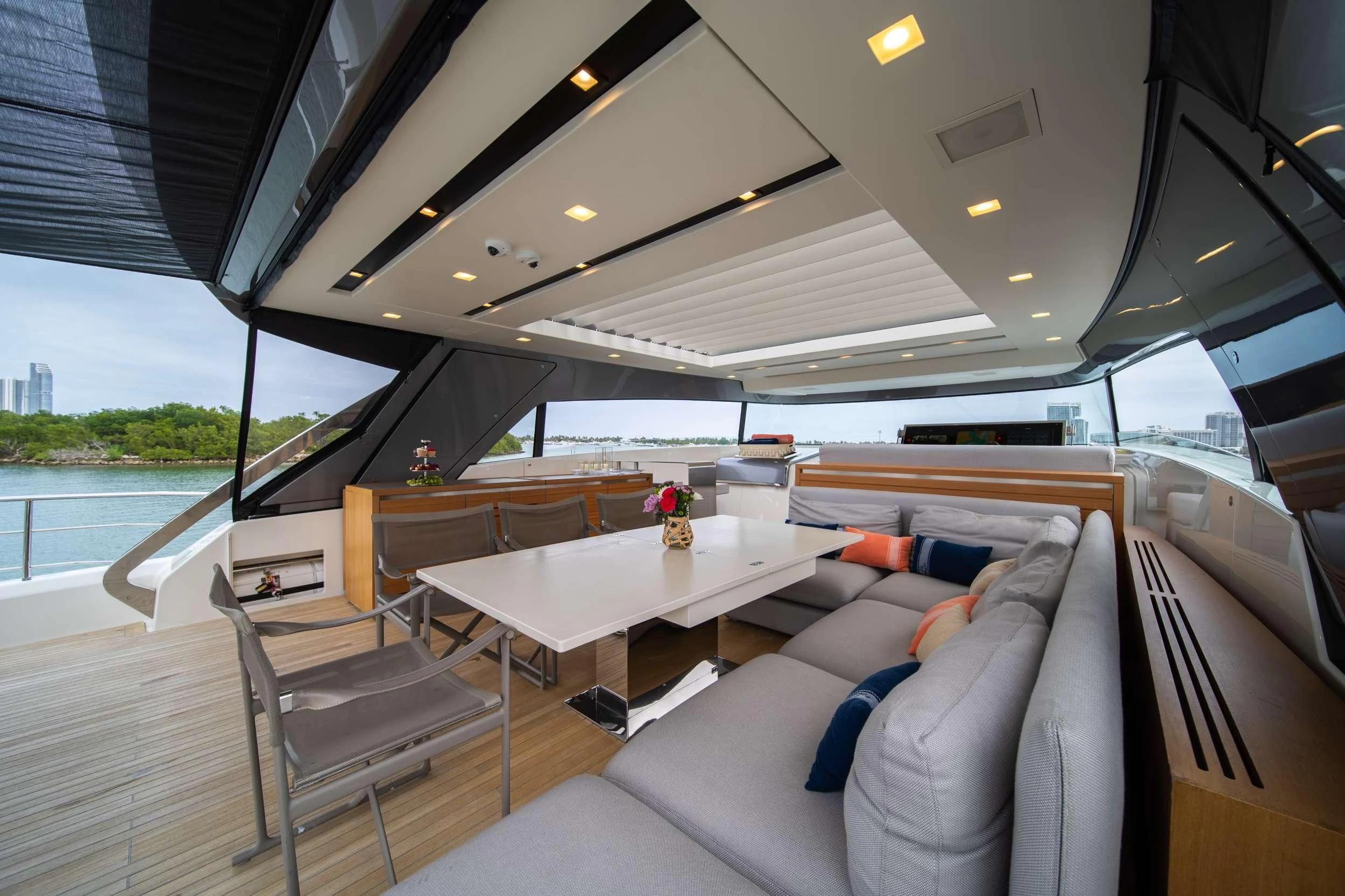 a boat on the water aboard MAVE Yacht for Sale