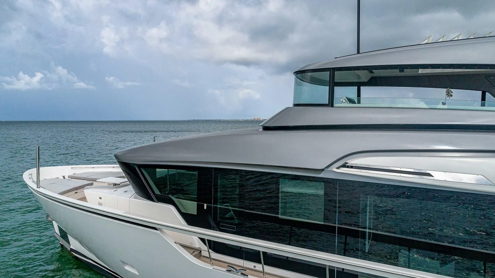 a boat on the water aboard MAVE Yacht for Sale