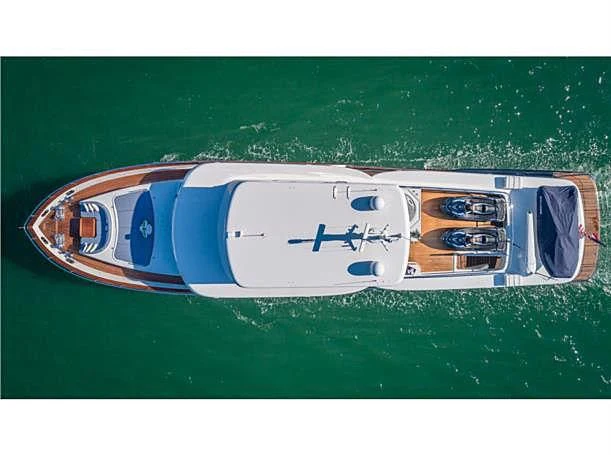 logo aboard PRIMA MEA Yacht for Sale