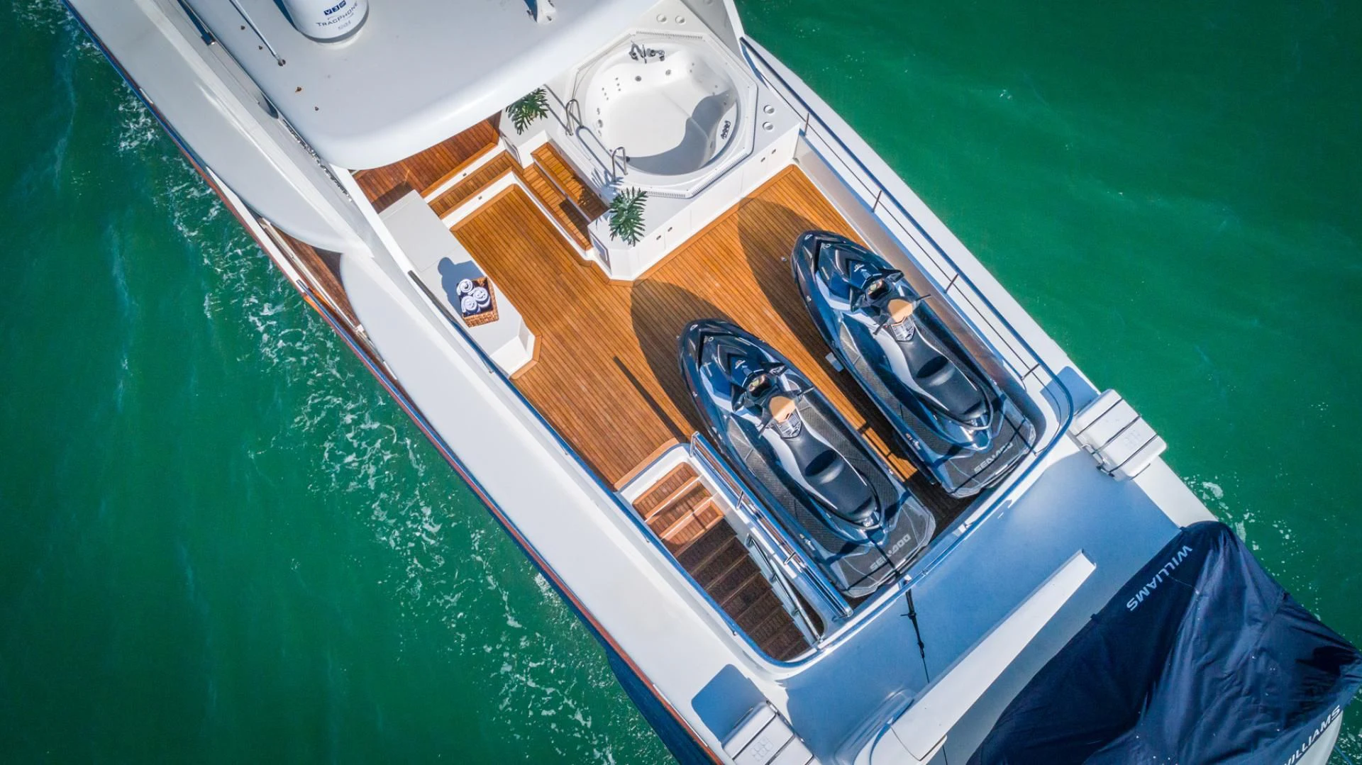 a video game showing a person playing a guitar aboard PRIMA MEA Yacht for Sale