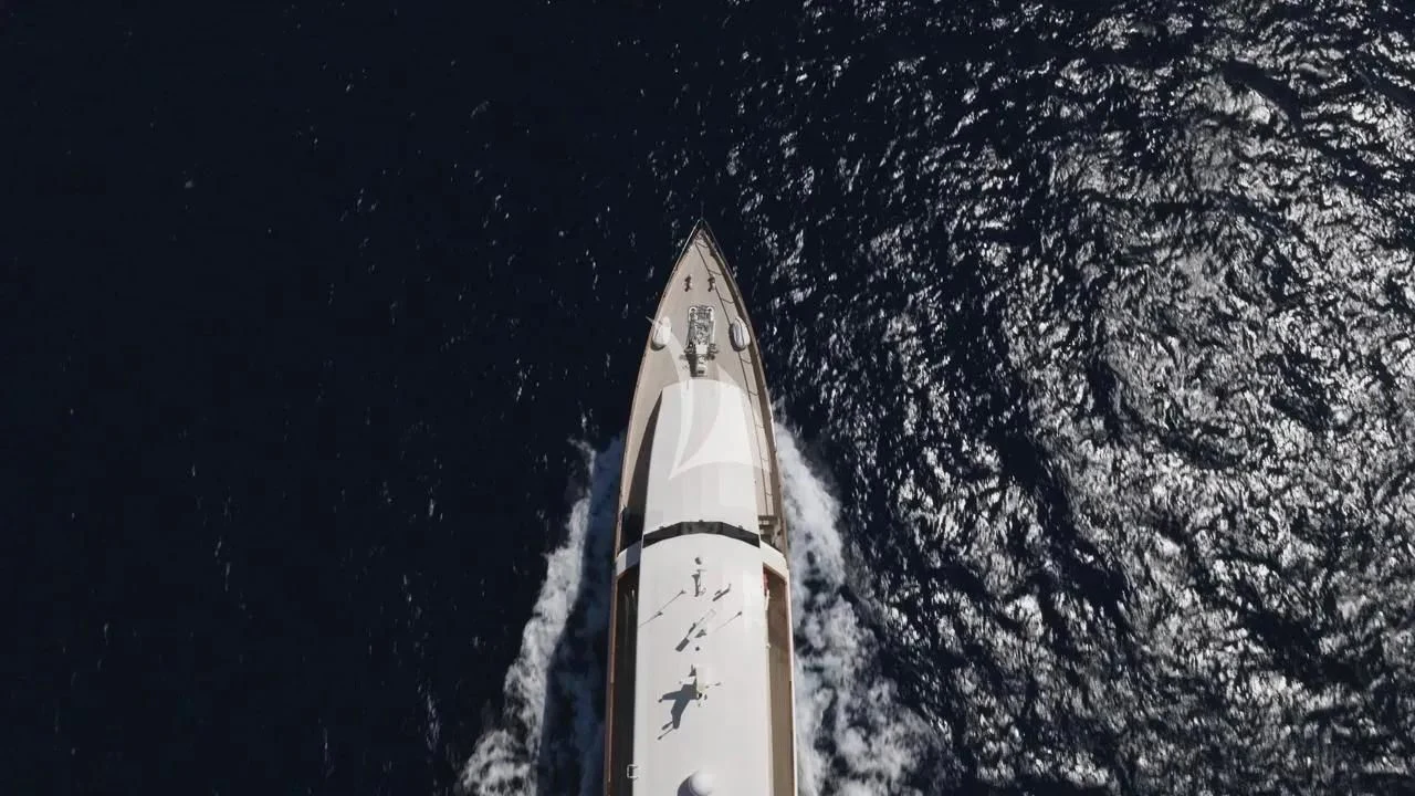 a space shuttle in space aboard XIPHIAS Yacht for Charter