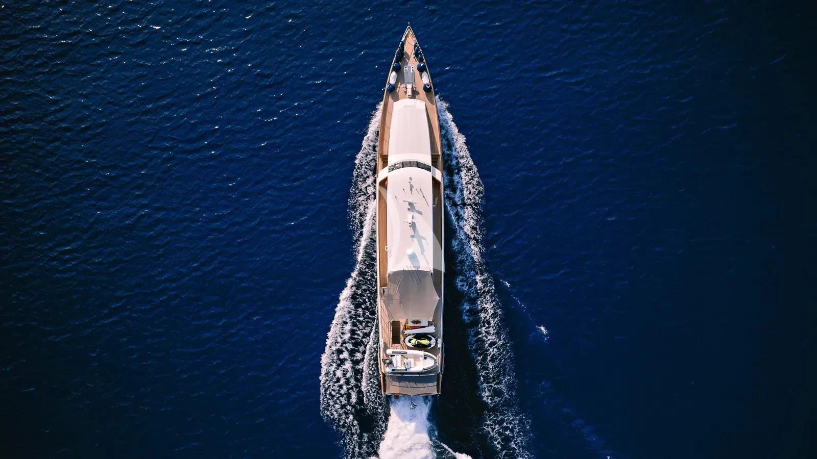 a boat in the water aboard XIPHIAS Yacht for Charter