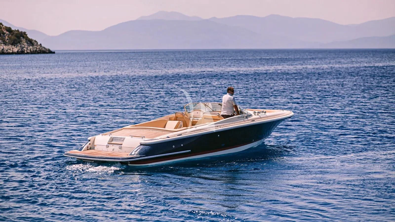 a person on a boat aboard XIPHIAS Yacht for Charter