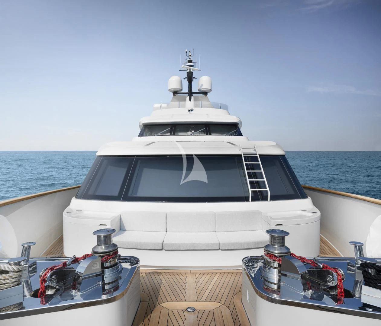 a boat on the water aboard TINY WAVE Yacht for Sale