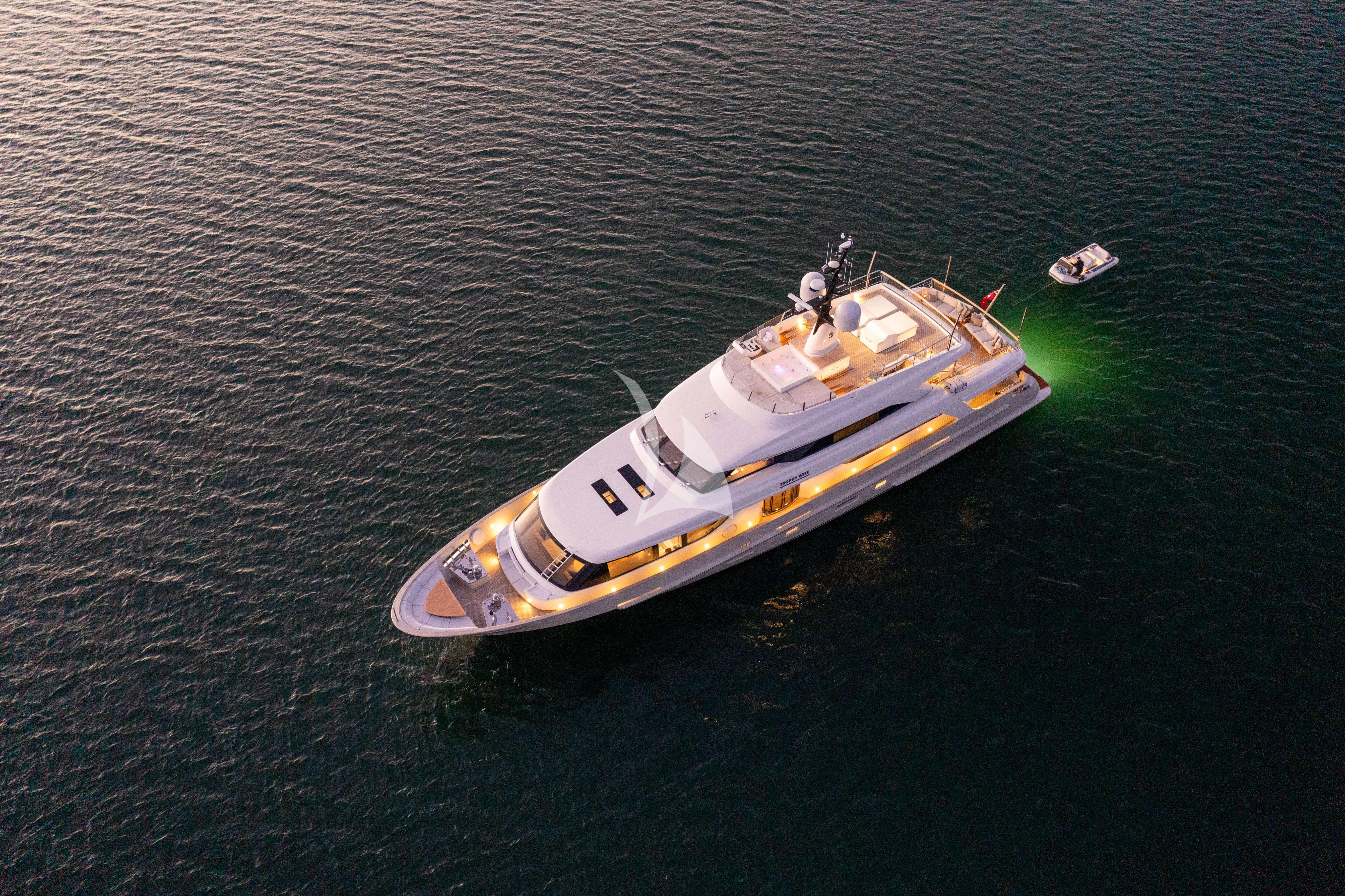 a boat in the water aboard TINY WAVE Yacht for Sale