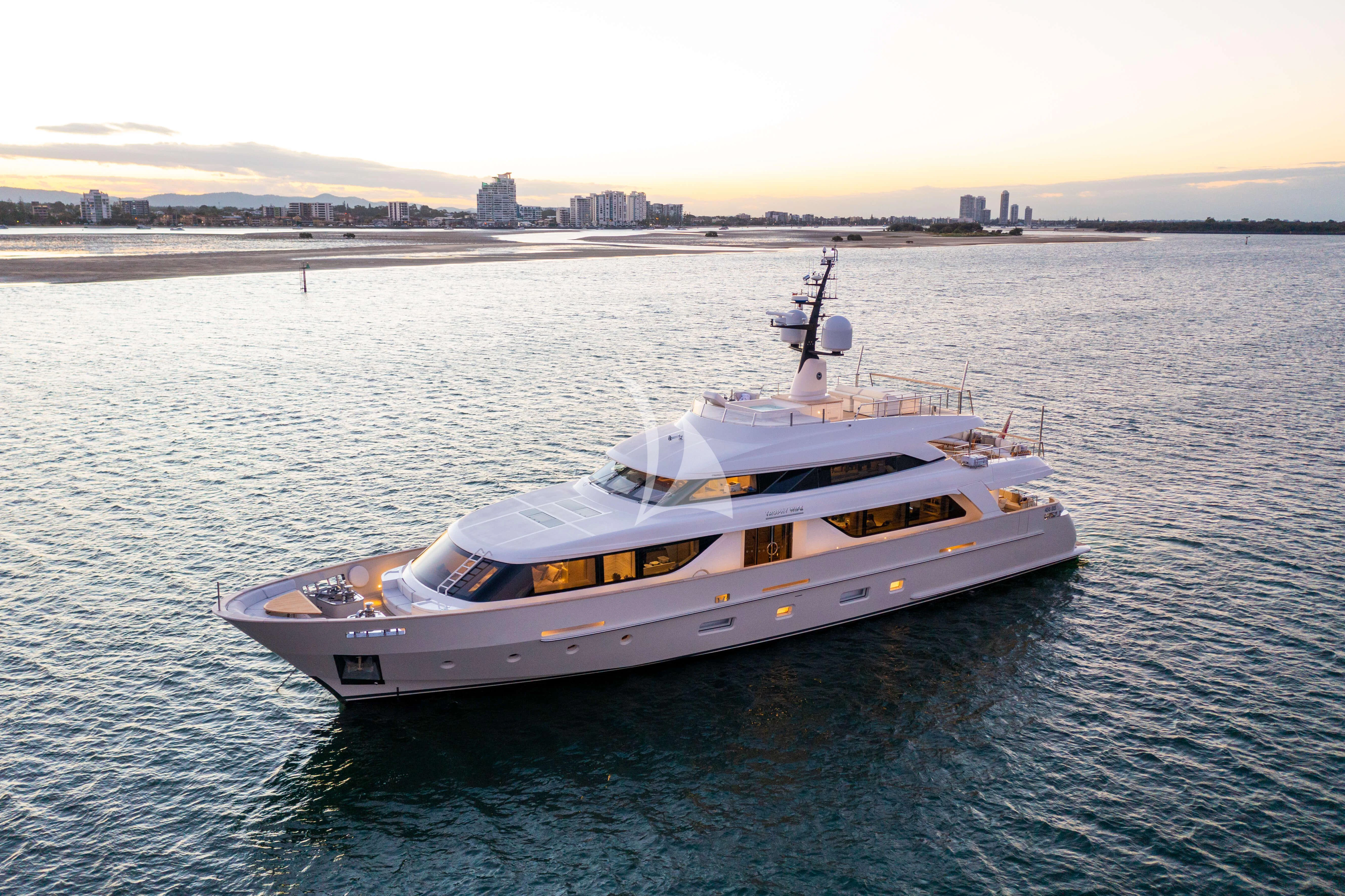 a boat in the water aboard TINY WAVE Yacht for Sale