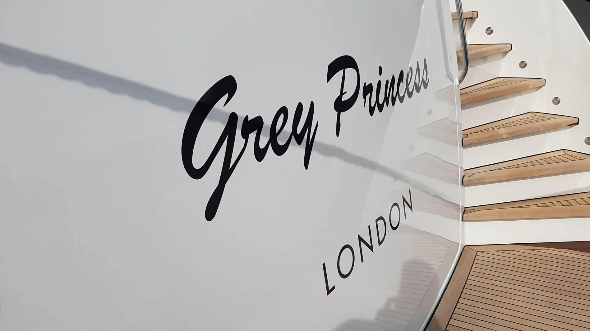 text aboard LADY MIKKI Yacht for Sale
