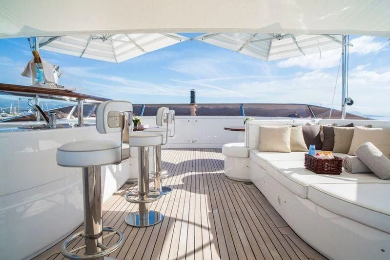 a boat on the water aboard GIORGIA I Yacht for Sale