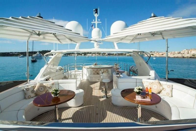 a boat on the water aboard GIORGIA I Yacht for Sale