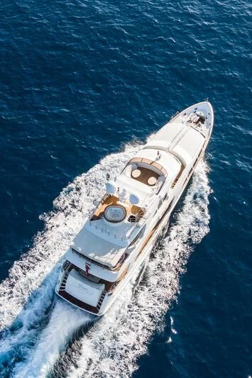 a ship in the water aboard GIORGIA I Yacht for Sale