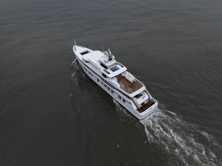 a boat in the water aboard PROMISE.D Yacht for Sale