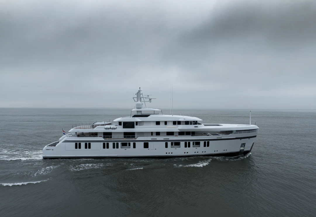 a boat in the water aboard PROMISE.D Yacht for Sale