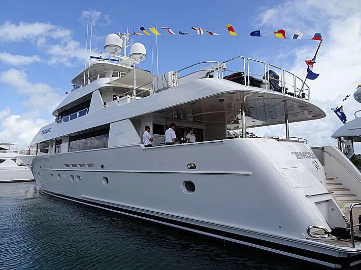 a boat on the water aboard BESS TIMES Yacht for Sale