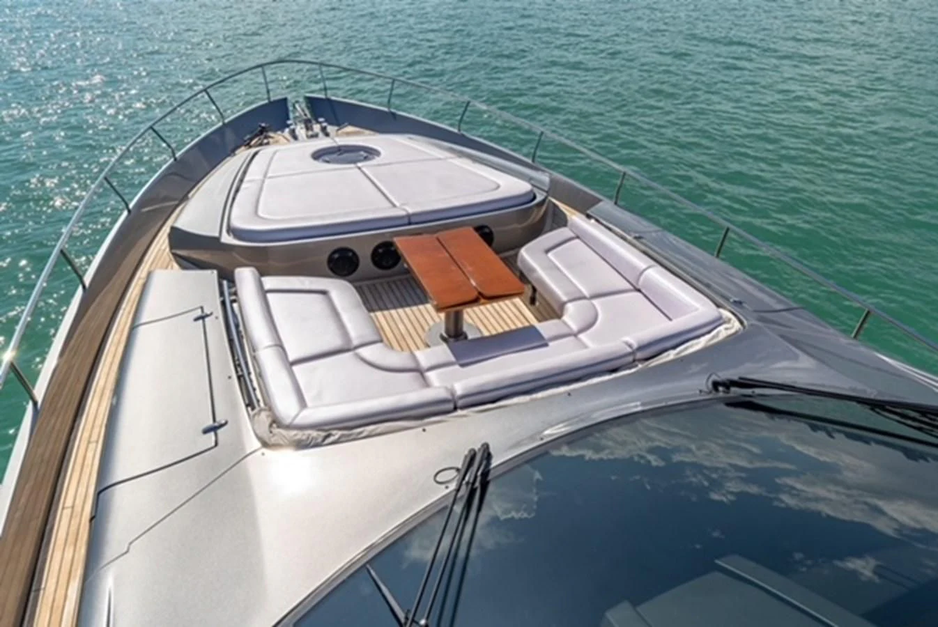a boat on the water aboard WRAITH Yacht for Sale