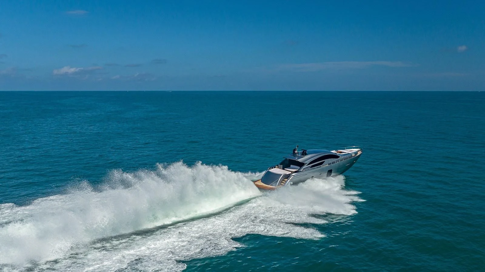 a boat on the water aboard WRAITH Yacht for Sale