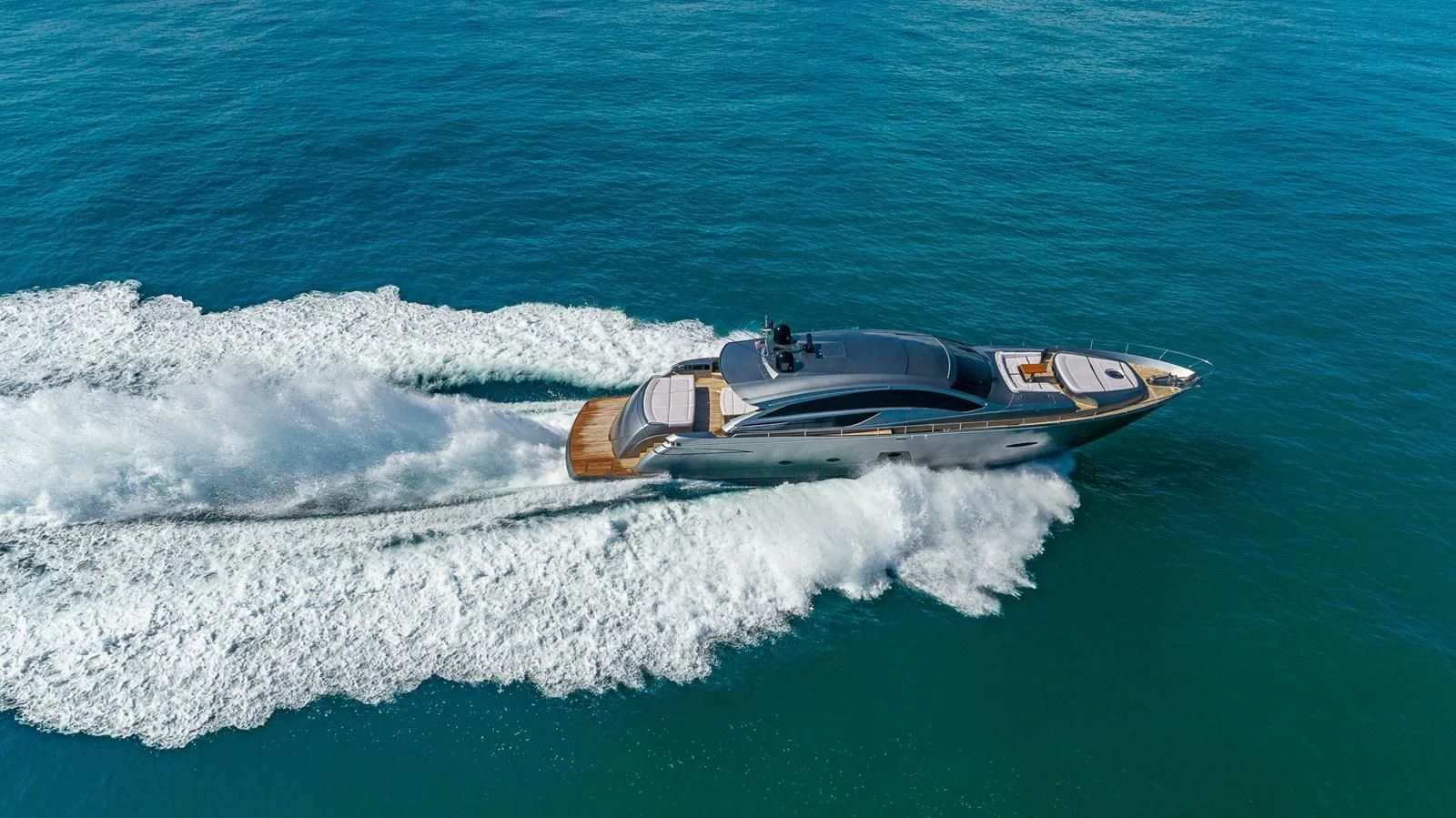 a boat in the water aboard WRAITH Yacht for Sale