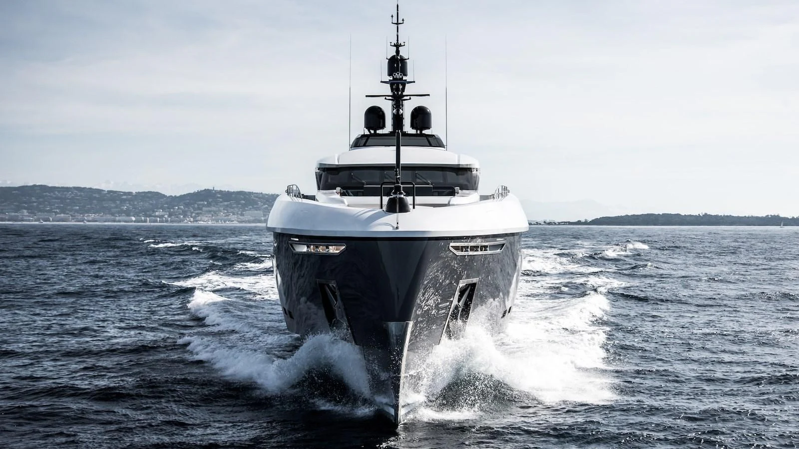 a boat on the water aboard UTOPIA IV Yacht for Sale