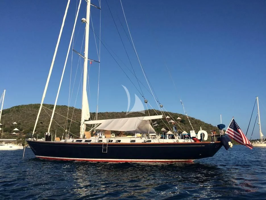 a boat on the water aboard LUNA DANNS Yacht for Sale