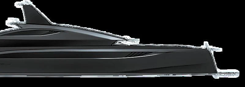 a close-up of a car aboard BLACK SHARK Yacht for Sale