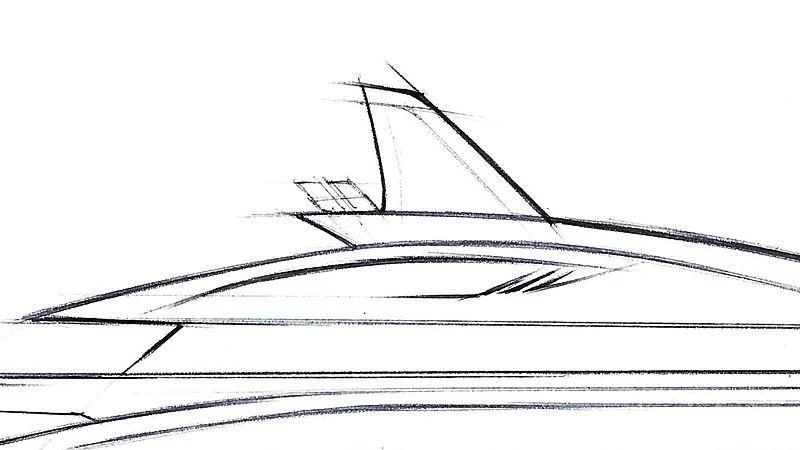 a diagram of a graph aboard BLACK SHARK Yacht for Sale
