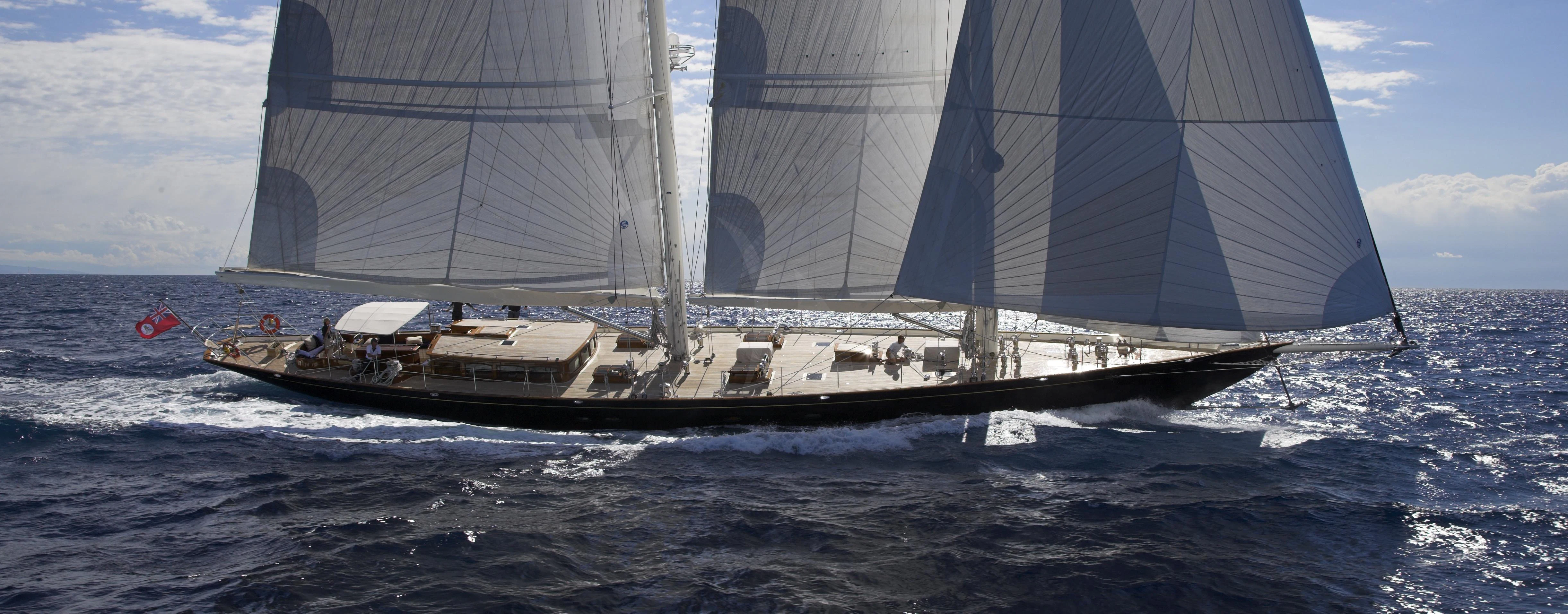 a boat on the water aboard SEABISCUIT Yacht for Sale