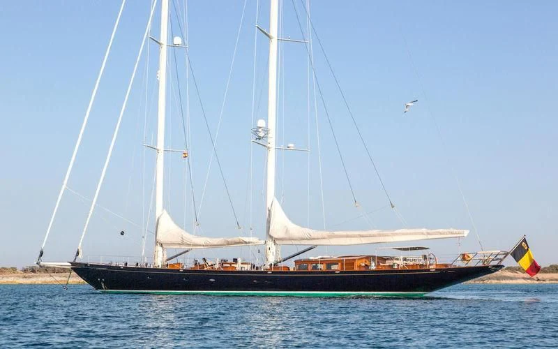 a boat on the water aboard SEABISCUIT Yacht for Sale
