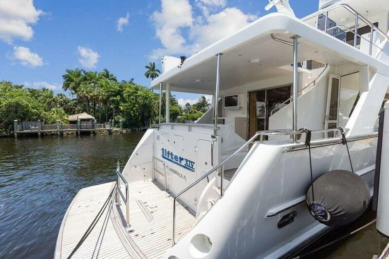 a boat on the water aboard MENTORSHIP IV Yacht for Sale