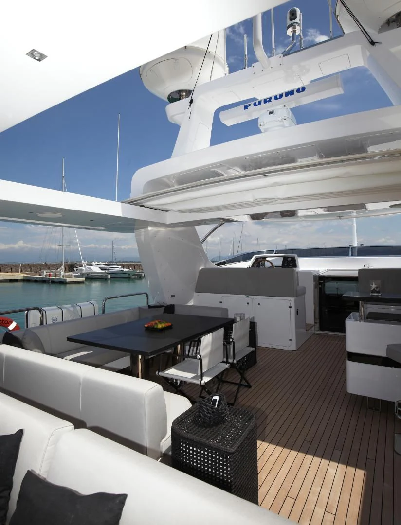 a boat on the water aboard NOVASTAR Yacht for Sale