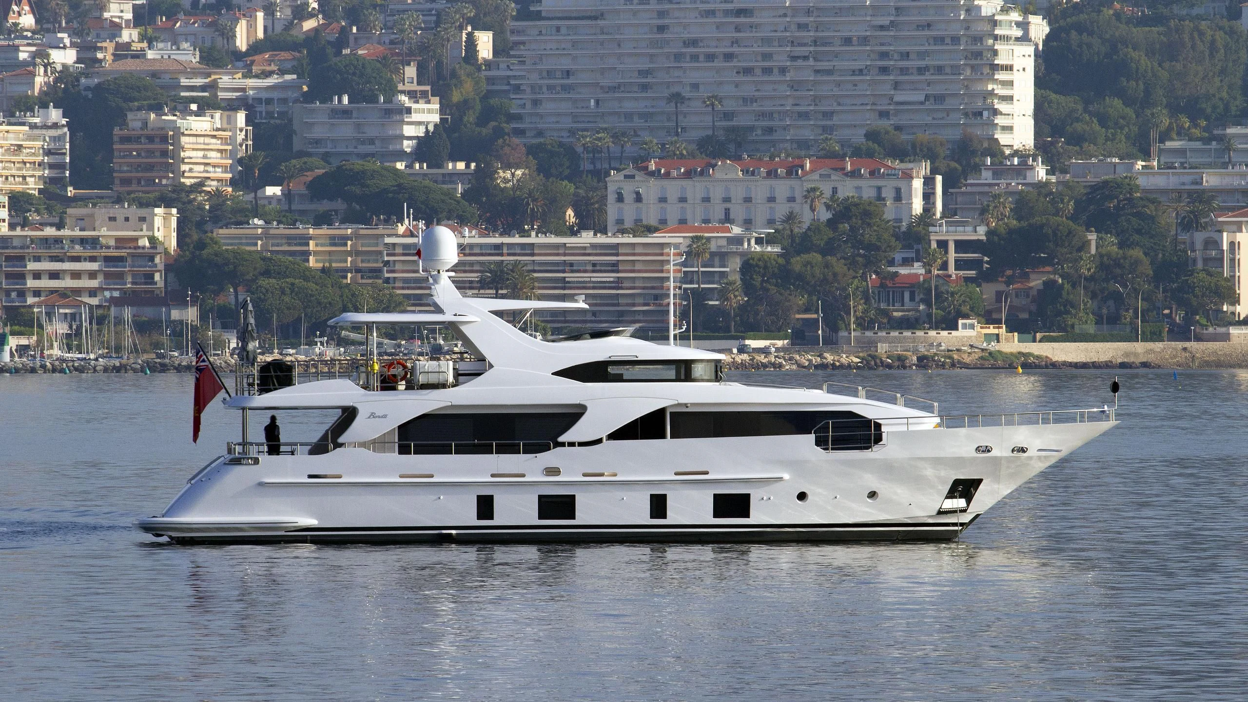 a boat on the water aboard NOVASTAR Yacht for Sale