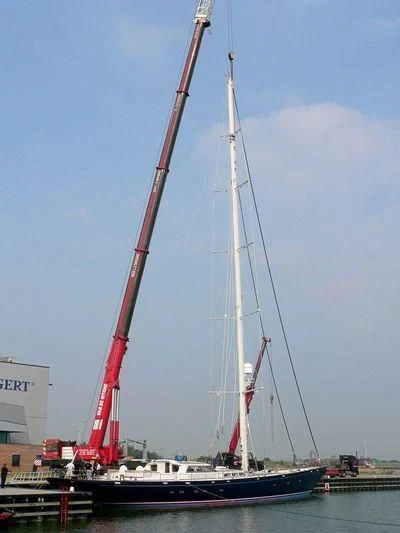 a boat in the water aboard PITUXIN VI Yacht for Sale
