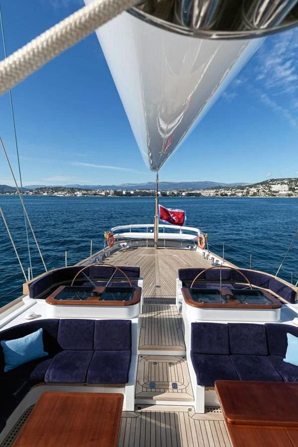 a boat on the water aboard PITUXIN VI Yacht for Sale