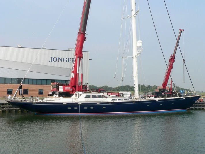 a boat in the water aboard PITUXIN VI Yacht for Sale