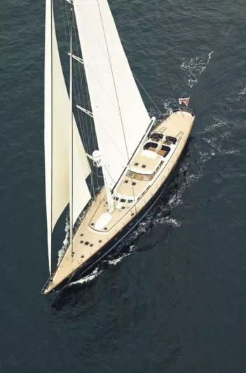 a sailboat on the water aboard PITUXIN VI Yacht for Sale