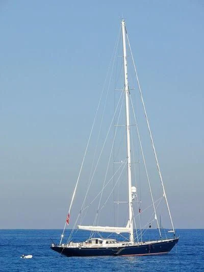 a sailboat in the water aboard PITUXIN VI Yacht for Sale