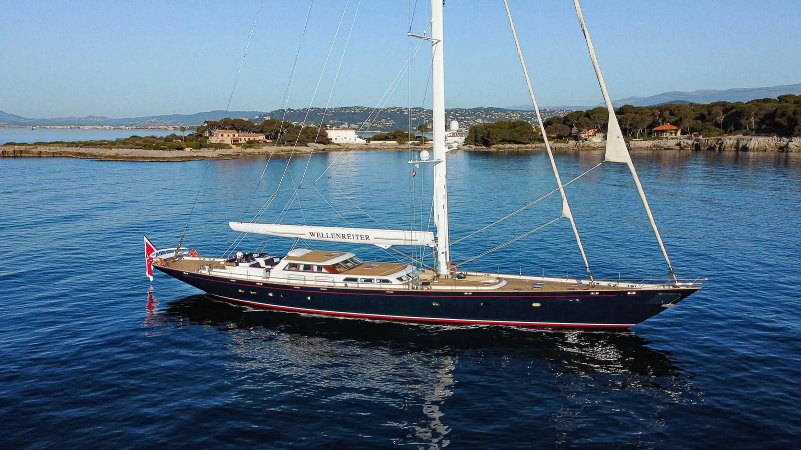 a boat on the water aboard PITUXIN VI Yacht for Sale