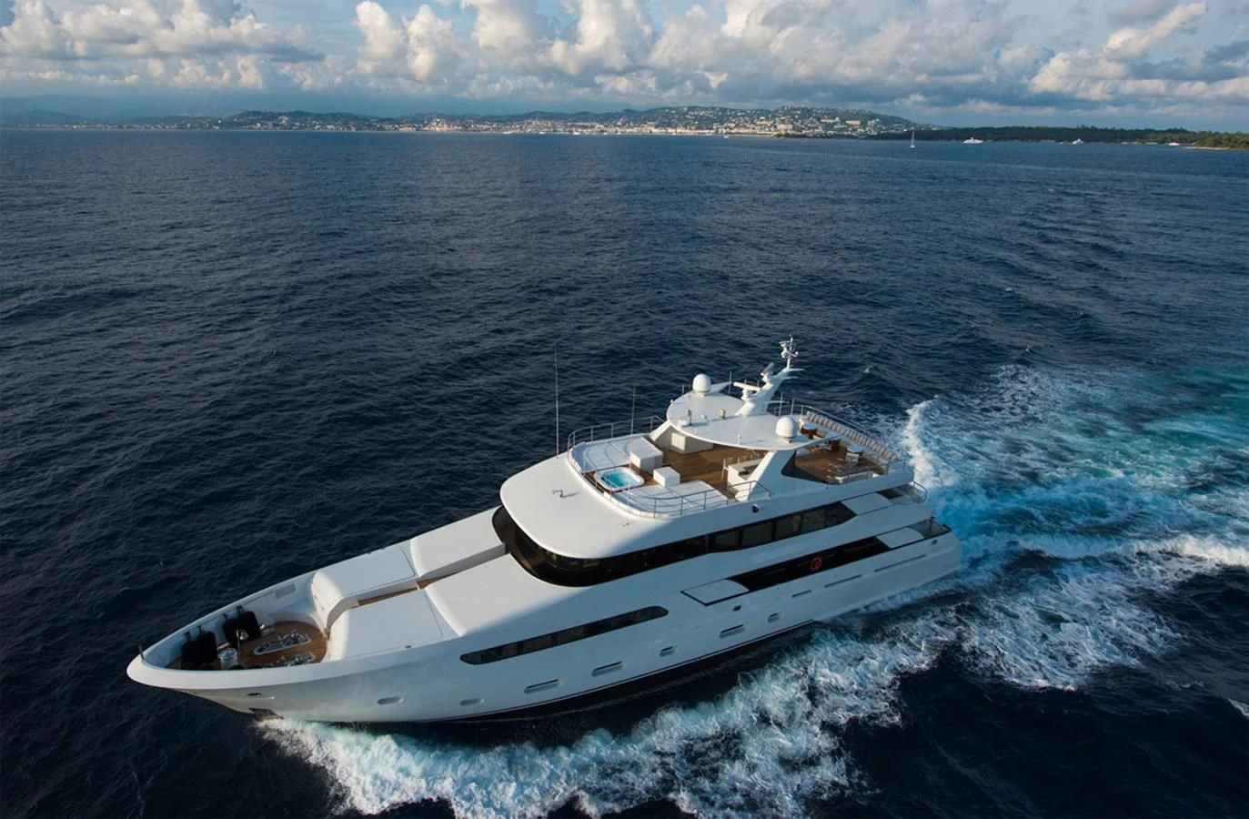 a boat on the water aboard DARLING Yacht for Sale