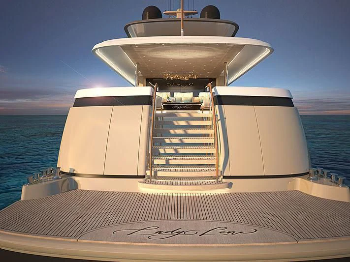 a boat on a body of water aboard LL Yacht for Sale