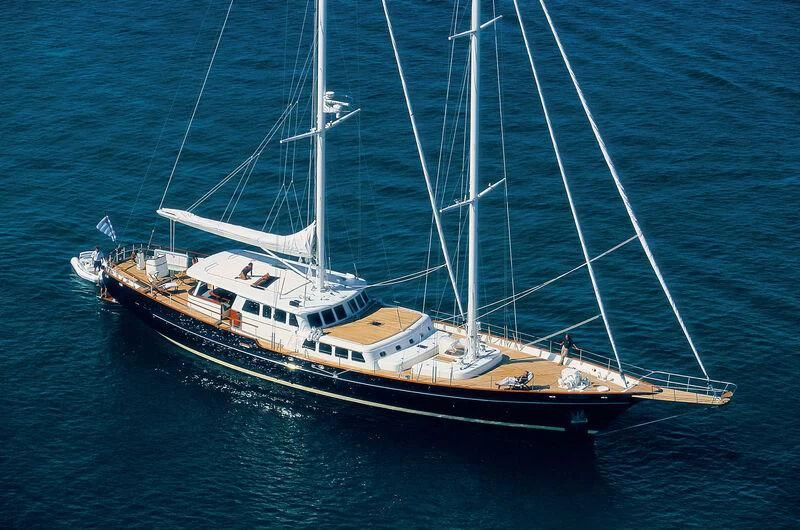 a boat on the water aboard SIX PLUS TWO Yacht for Sale